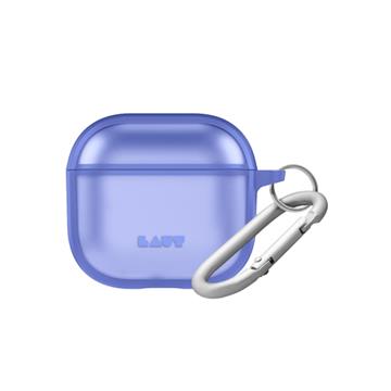 LAUT萊德 AirPods 4防摔防塵保護殼-霧藍