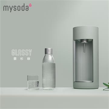mysoda沐樹得 Glassy氣泡水機-雲杉綠