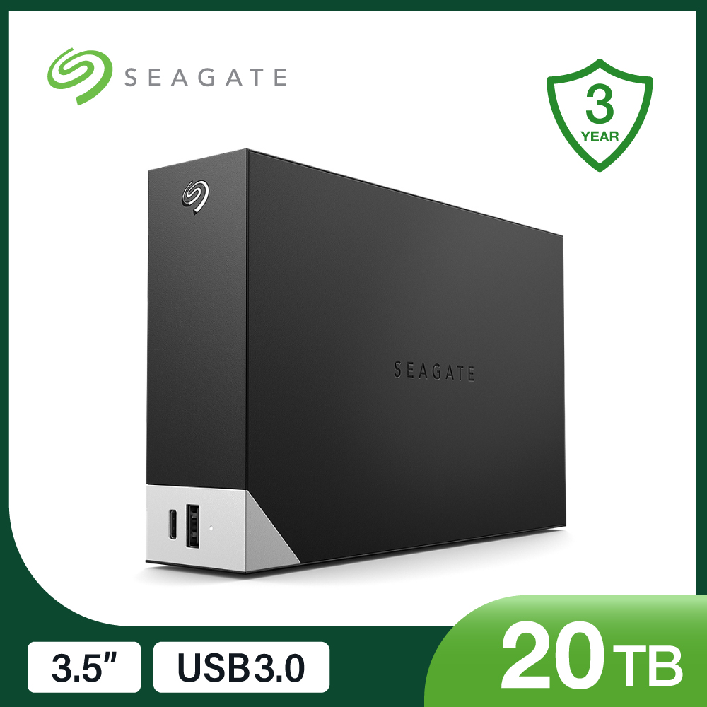 Seagate 3.5吋 20TB One Touch Hub