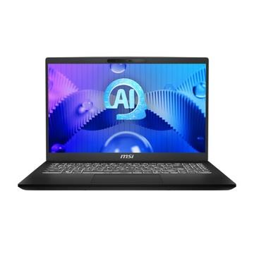 微星 MSI Modern AI筆電 15.6" (Intel Core Ultra5-135H/16G/512G/UMA/W11) 黑