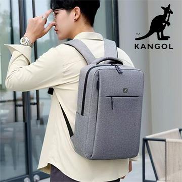 KANGOL 電腦雙肩後背包