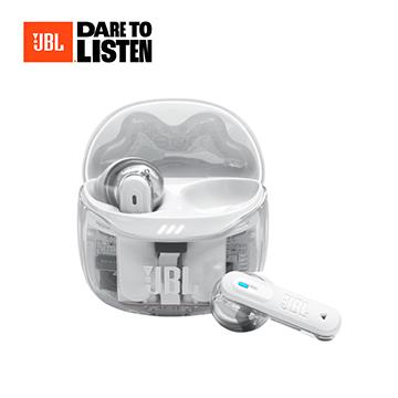 JBL Tune Flex 2 Ghost降噪藍牙耳機-透白