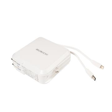 MUNICHI MR.100行動電源10000mAh-雲朵白