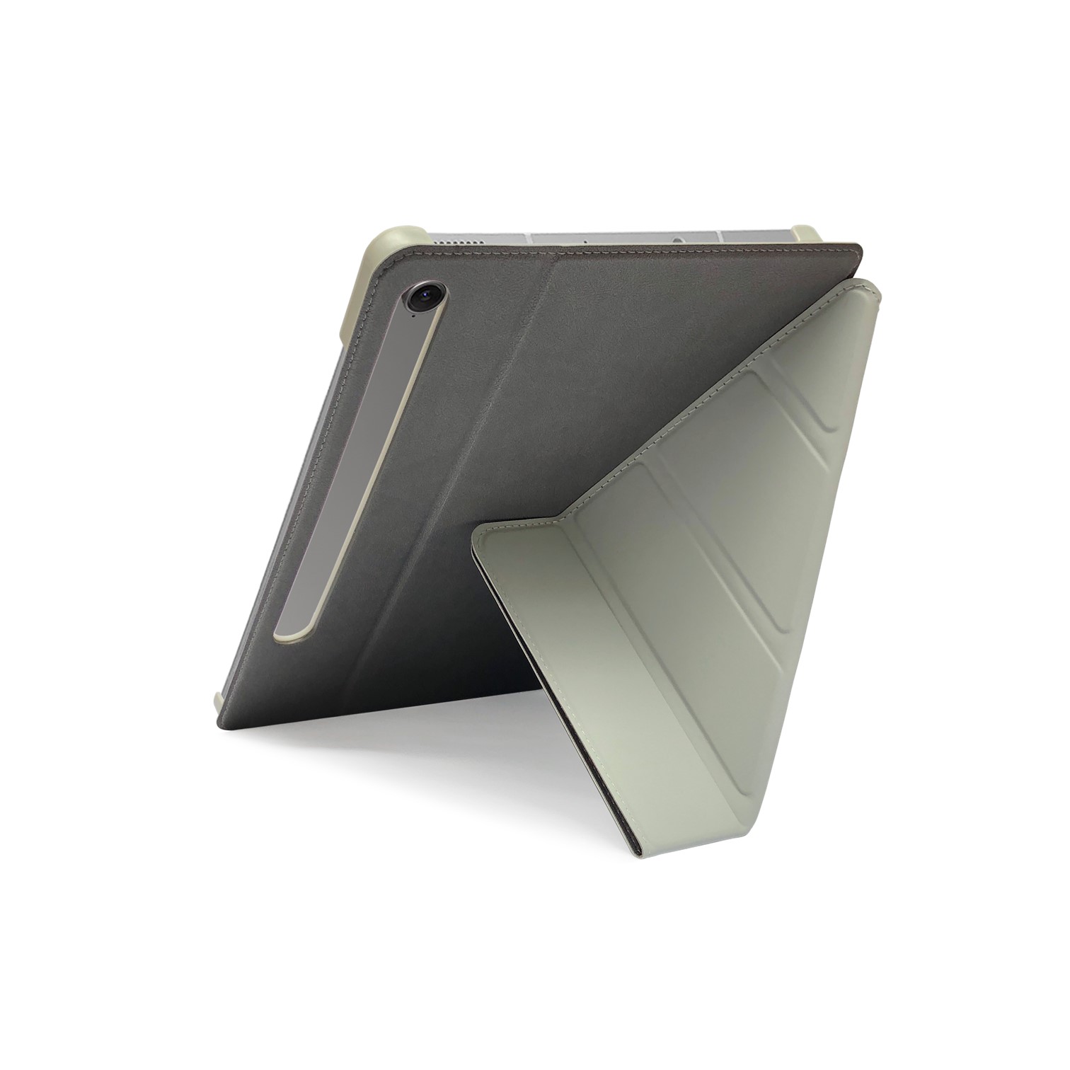 Tab S10 FE 多角度書本式保護殼-灰(S10F1GY)