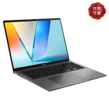 華碩 ASUS VivobookS AI筆電 16" (Intel Core Ultra 5-225H/16G/512G/WUMA/W11) 灰