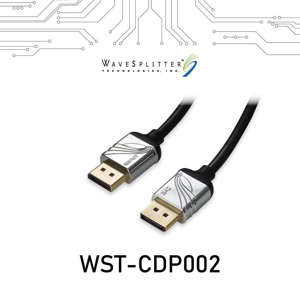 威世波 DisplayPort 2.1 DP40 傳輸線 2m