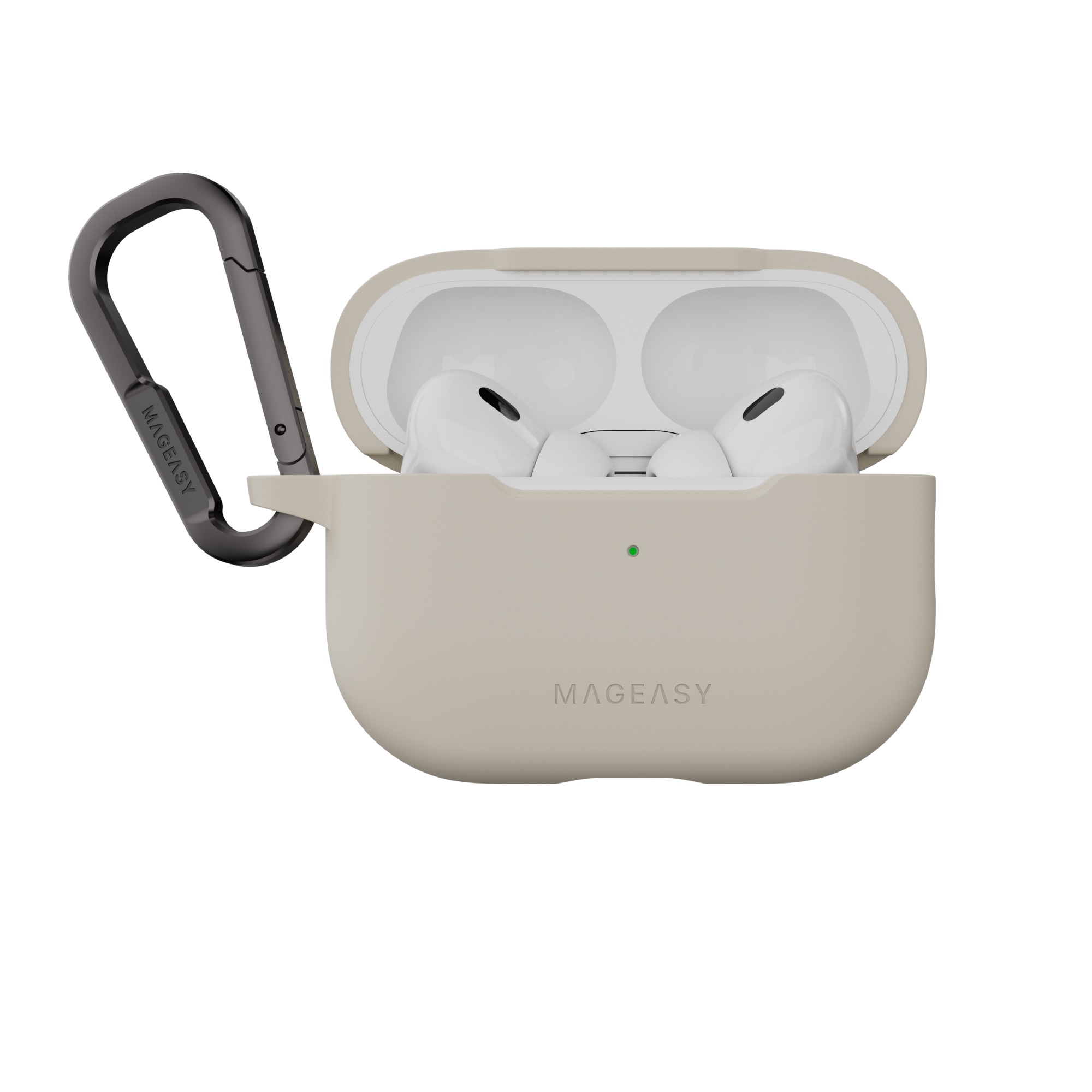 MAGEASY AirPods Pro 2 Skin親膚耳機殼-白